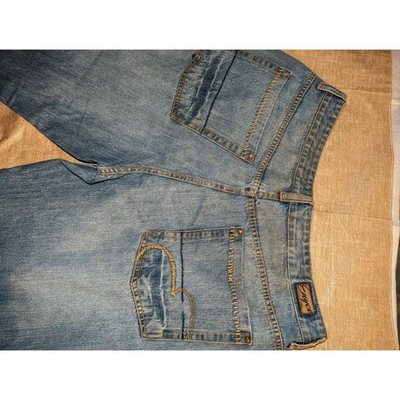 ENYCE Jeans Mens 40x32 Y2K Baggy Wide Pipe Embroidered Urban Skater JNCO Style - Picture 7 of 11